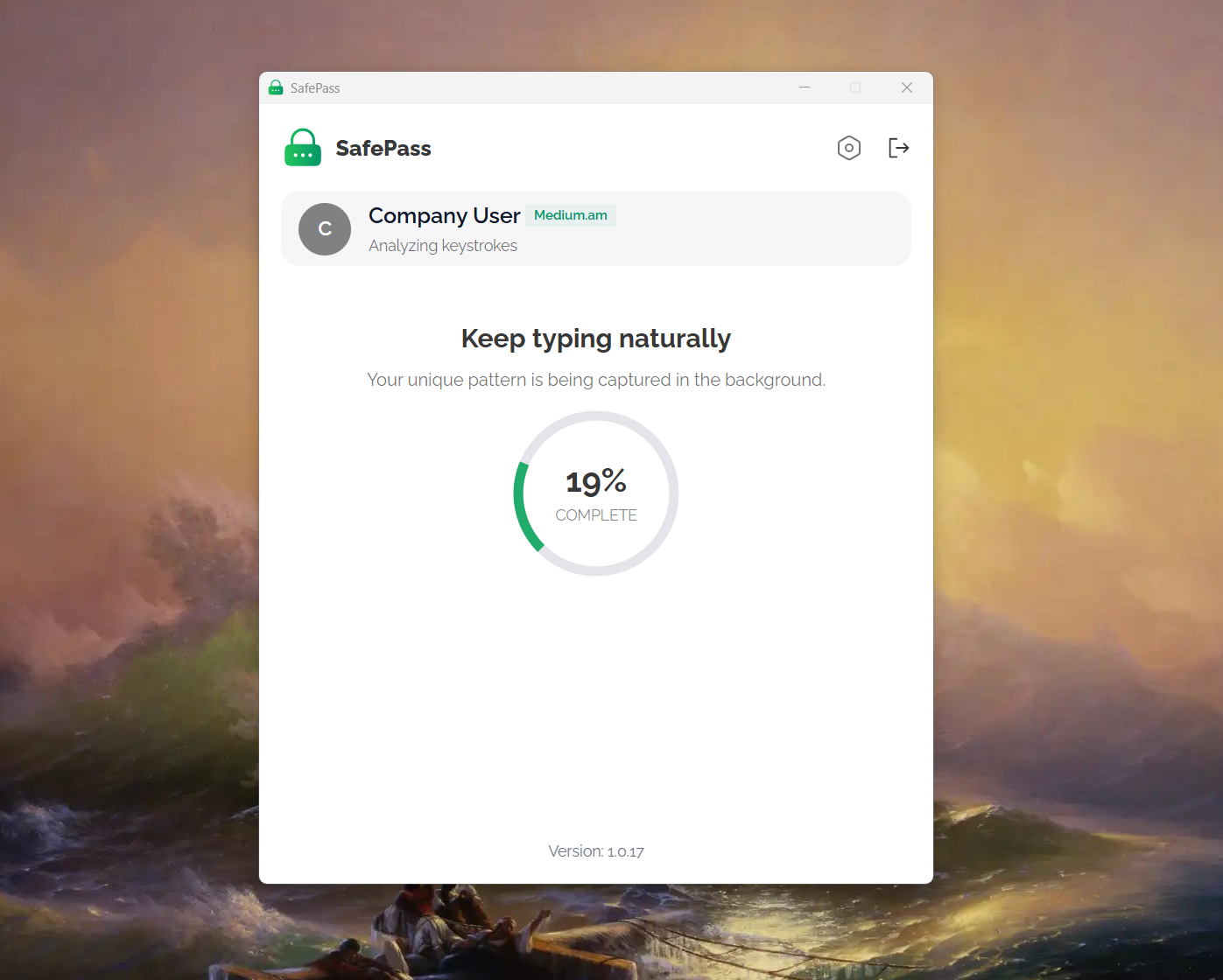 SafePass behavior learning progress